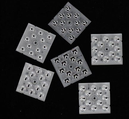 12in1 高出力 50x50MM マルチレンズアレイ 光学LEDレンズ LED街路灯用