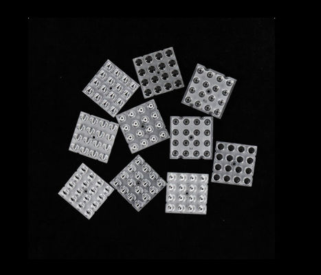 コンパクト 50x50mm LEDレンズ 精密な照明制御のための設計